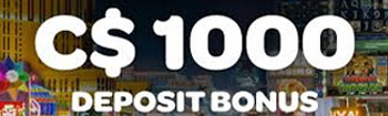 Spin Casino bonus offer with deposit matches for players in BC Canada
