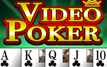 Video poker screen showing Jacks or Better game in British Columbia